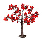 Halloween/Fall Decor LED RED Maple Tree 24"H