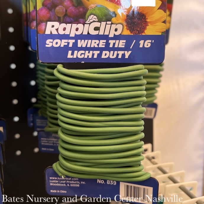 Garden Plant Wire Ties, Green Twist Tie Plant Support, Heavy Duty