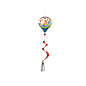 Balloon Spinner Fall Plaid Truck Animated 15x55 Burlap
