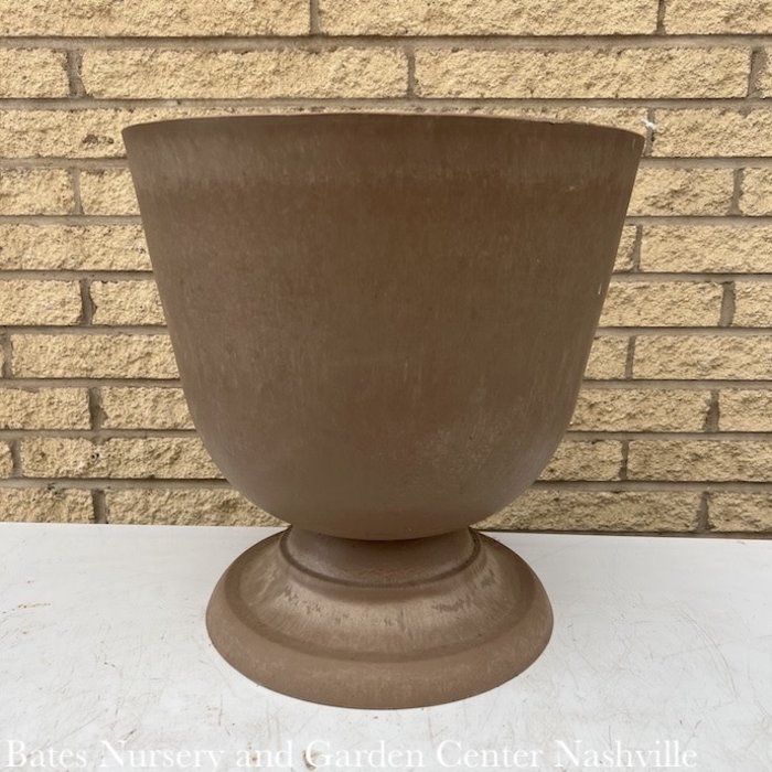 Pot/Urn Classical Simple Urn 15x15 Lt Wt Taupe PSW Arcadia