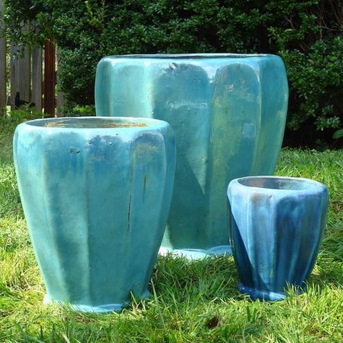 Pot Gabrielle Vase-shape Lrg 18x18 Asst