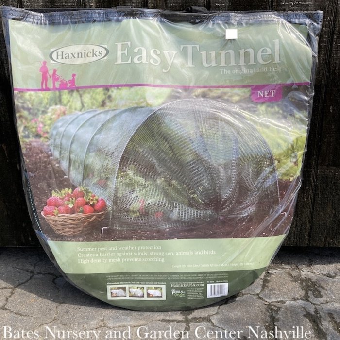 Easy Net Tunnel / Row Cover for Shade 9.8ft L x 18"W x 12"H Haxnicks