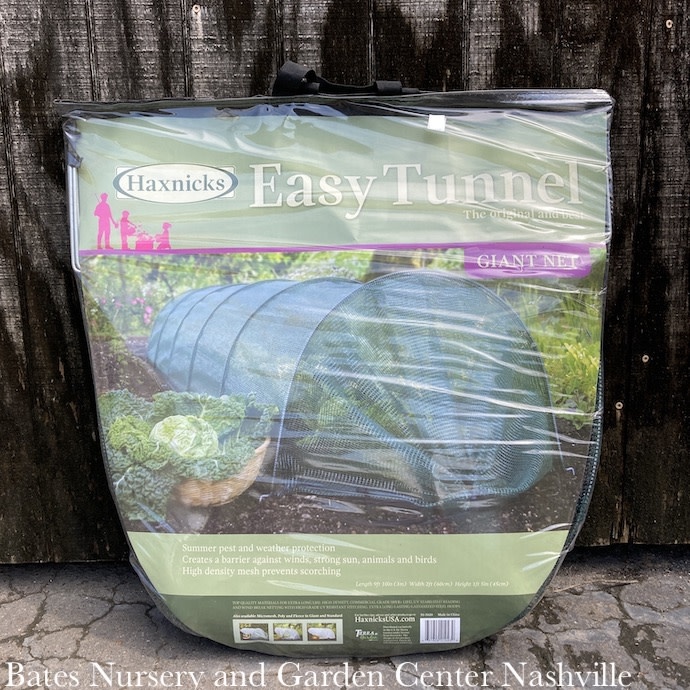 Giant Easy Net Tunnel / Row Cover for Shade 9.8ft L x 24"w x 18"h Haxnicks