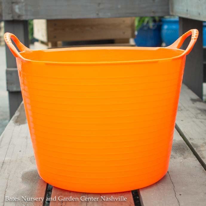 K99-Miscellaneous Hardgoods 3.5Gal/14L Tubtrug Flexible Small Bucket -  Orange - Bates Nursery & Garden Center