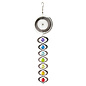 Hanging Spinner Chakra 6x23 Stainless Steel w/Multi Color Beads