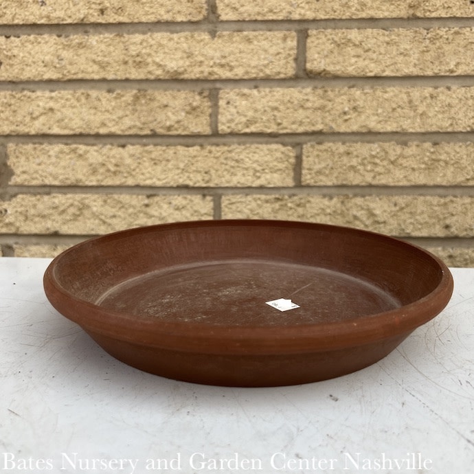 Saucer 10" Single Slip Lt Wt Terracotta PSW Arcadia