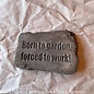 Stone/Plaque Born to Garden 10"