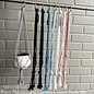 Plant Hanger 18" Macrame Mini Cotton Hanger Assorted Colors Primitive Planters