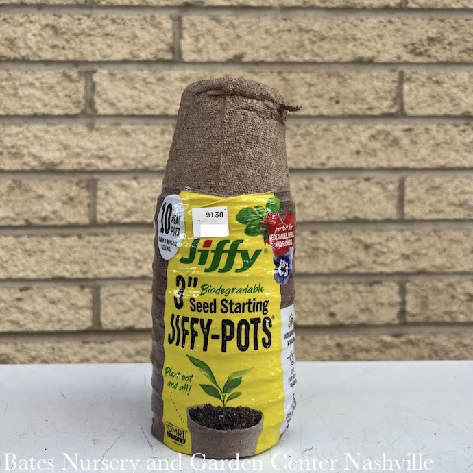 K99Miscellaneous Hardgoods Jiffy 3" Peat Pots 10pack Bates Nursery