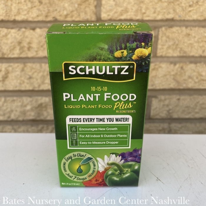4oz All Purpose Liquid Plant Food Plus Fertilizer 10-15-10 Schultz