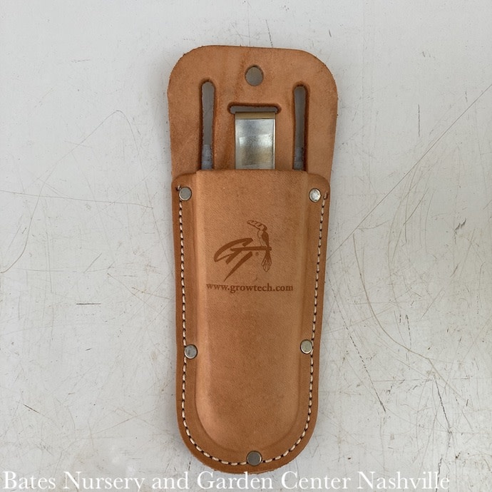 Leather Sheath/Pouch Holster w/Metal Clip for Pruners