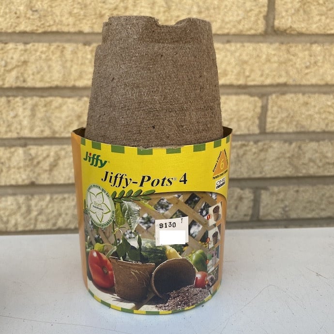 Jiffy 4" Peat Pot 6-Pack