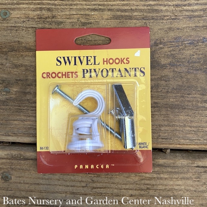 M30Plant Stands /Hooks /Brackets Plant Hook Ceiling Swivel Hook White