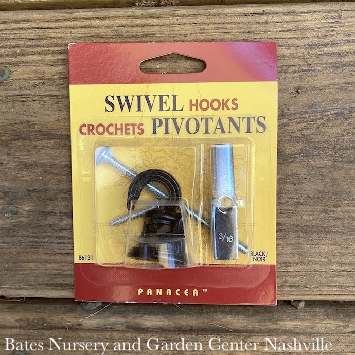 M30Plant Stands /Hooks /Brackets Plant Hook Ceiling Swivel Hook Black