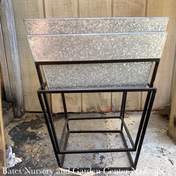 M30Plant Stands /Hooks /Brackets Plant Stand Deep Galvanized Tray w