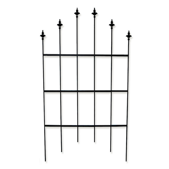 Trellis Turnberry 48W X 88H Black Metal