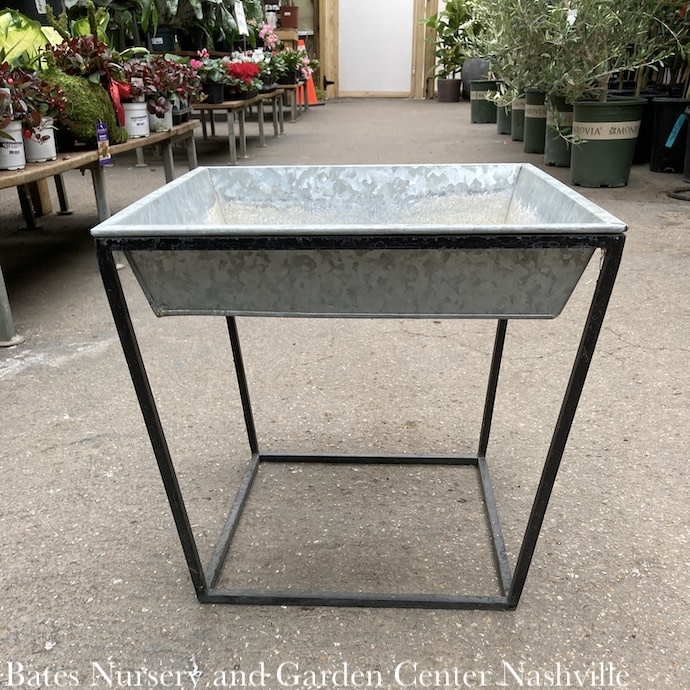 M30Plant Stands /Hooks /Brackets Plant Stand Galvanized Tray w/Short