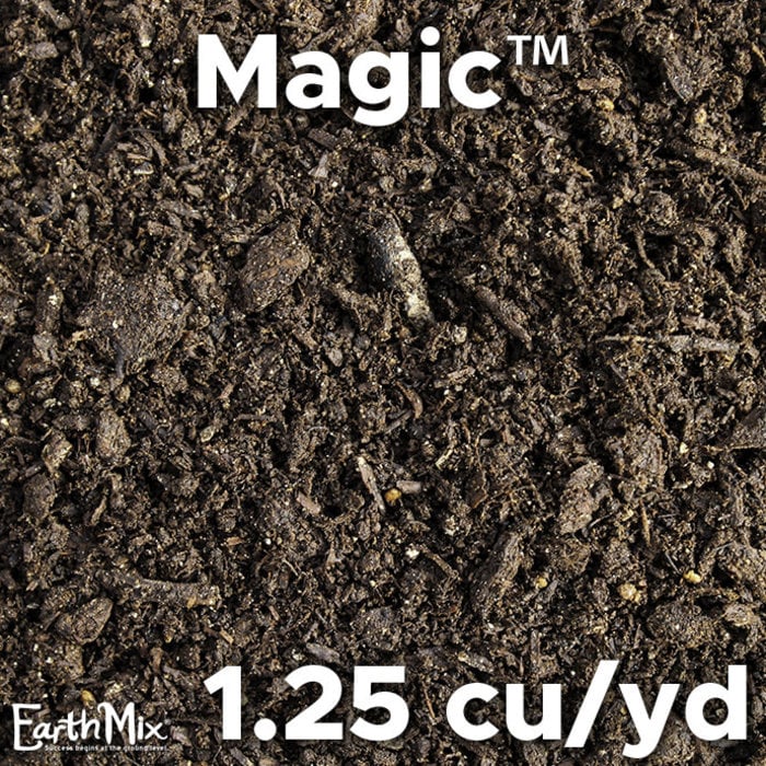 BULK EarthMix® Magic™ Mushroom Compost / 1.25 cu yd (1 Bulk Product Per Delivery) E-18
