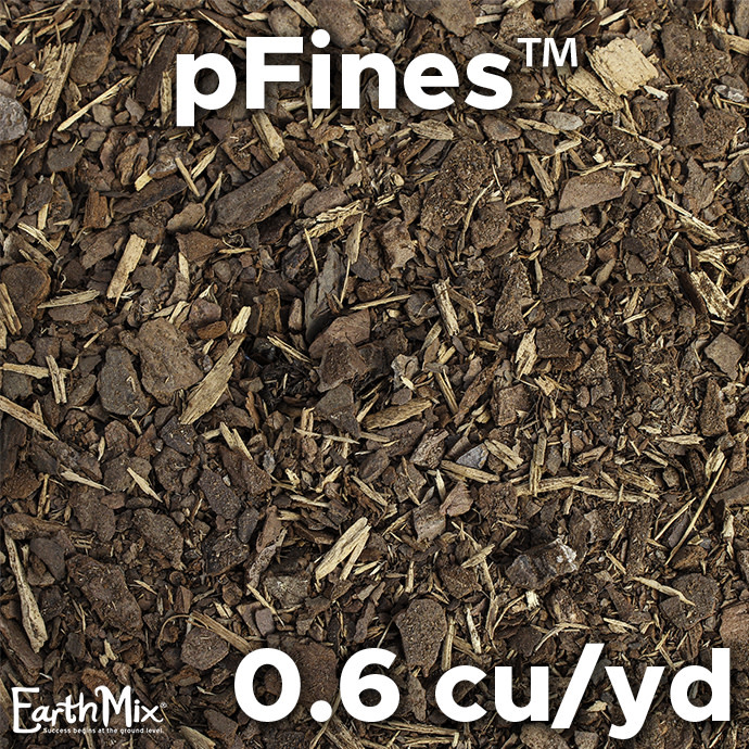 MINI BULK EarthMix® pFines™ Finely Ground Pine Bark / .6 cu yd (1 Product Type Per Delivery) E-3