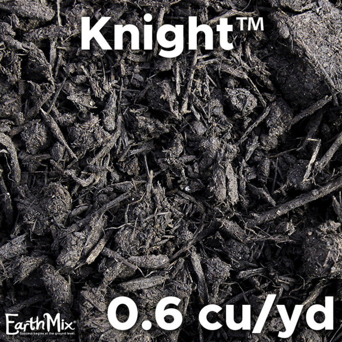 MINI BULK EarthMix® Knight™ Black Hardwood Bark Mulch / .6 cu yd (1 Product Type Per Delivery) E-2