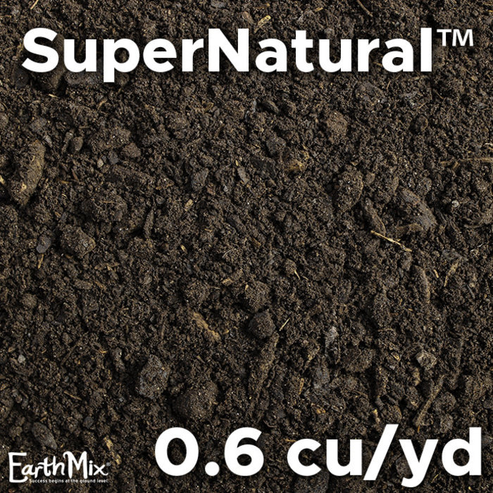 MINI BULK EarthMix® SuperNatural™ Organic Compost / .6 cu yd (1 Product Type Per Delivery) E-6