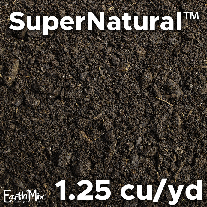 BULK EarthMix® SuperNatural™ Organic Compost / 1.25 cu yd (1 Product Type Per Delivery) E-6