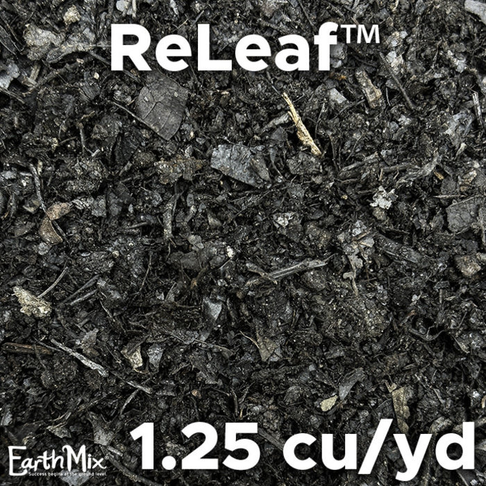 BULK EarthMix® ReLeaf™ Leaf Compost / 1.25 cu yd (1 Bulk Product Per Delivery)
