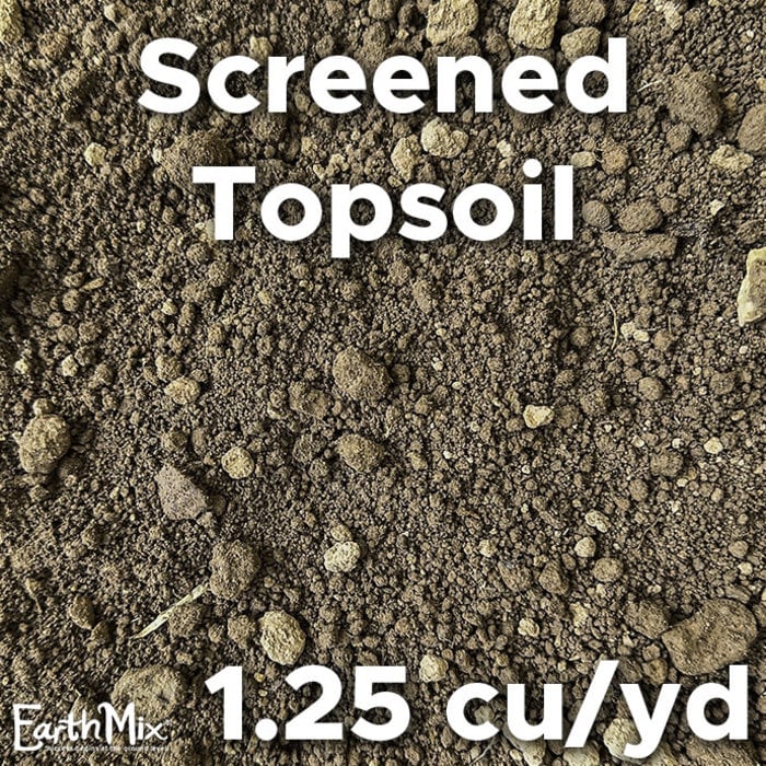 BULK Screened Topsoil/ 1.25 cu yd (1 Product Type Per Delivery)