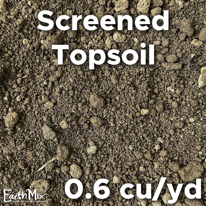 MINI BULK Screened Topsoil/ .6 cu yd (1 Product Type Per Delivery)