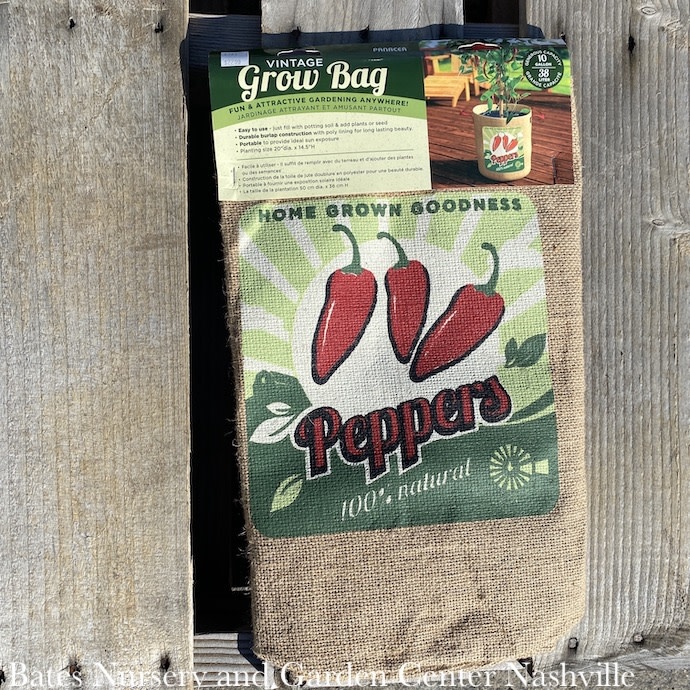 Grow Bag /Grow Pot 10gal Peppers w/Handles 12x16 Panacea