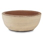 Pot Rustic Succulent Bowl 7x2.5 Black Clay Black & White Asst Special reg $14.99