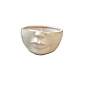 Pot Lacey Half Face Planter 9x9x5 Beige