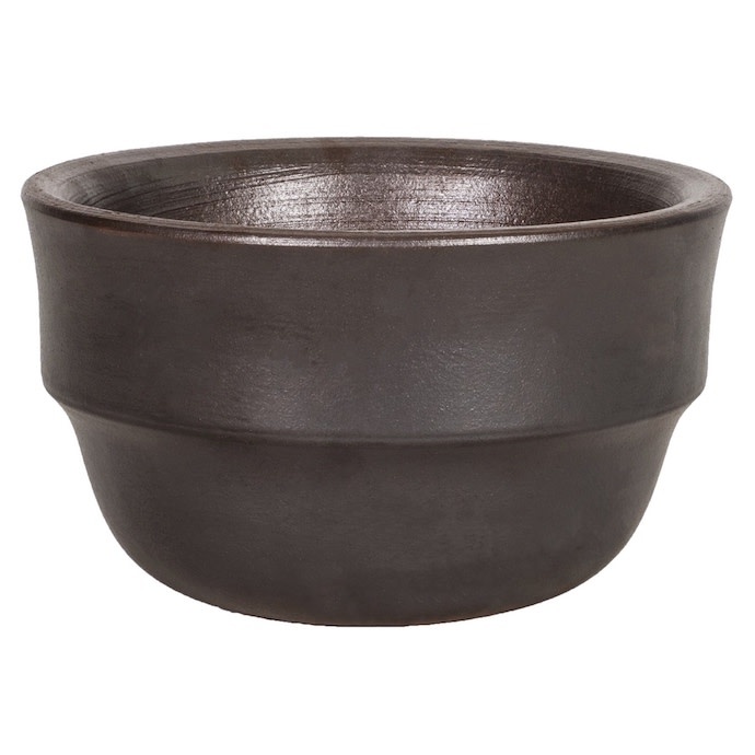 Pot/Low Bowl Highland w/Wide Collar Sml 6x3 Asst Made in USA