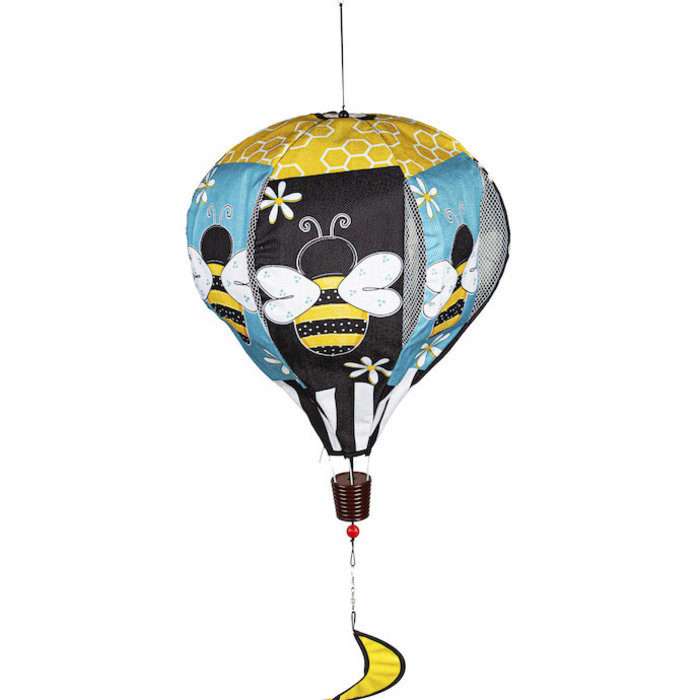 Balloon Spinner Buzzing Bee 15x55 Burlap
