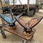 Statuary Large Butterfly - Orange or Blue 22x26x11