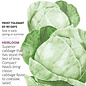 Seed Veg Cabbage Copenhagen Market Heirloom - Brassica oleracea