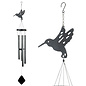 Wind Chime Shadow Hummingbird 40" Metal