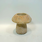Pot/Statuary Mushroom 6x6  Pot (3x3) Cement