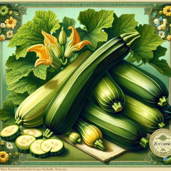 Seed Zucchini Black Beauty Heirloom