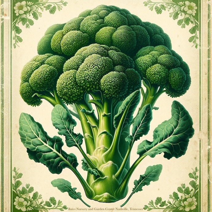 Seed Broccoli Green Sprouting Calabrese
