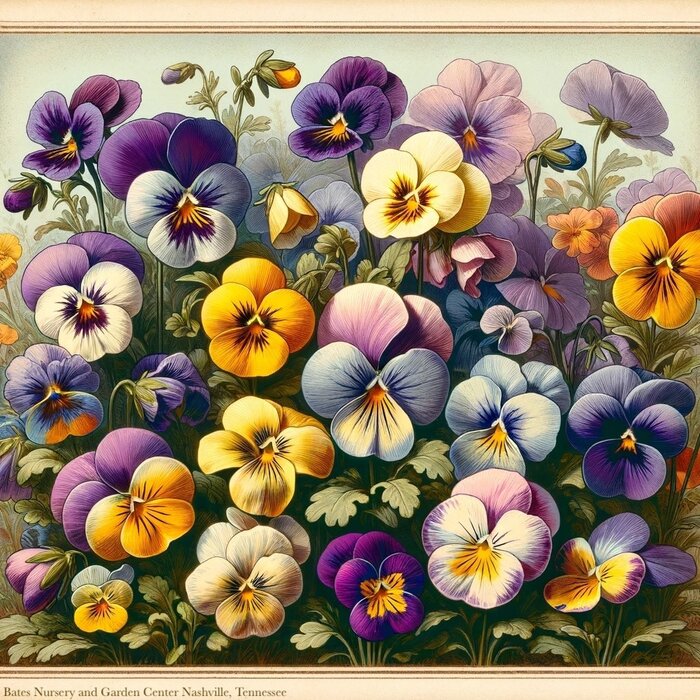 Seed Pansy Swiss Giant