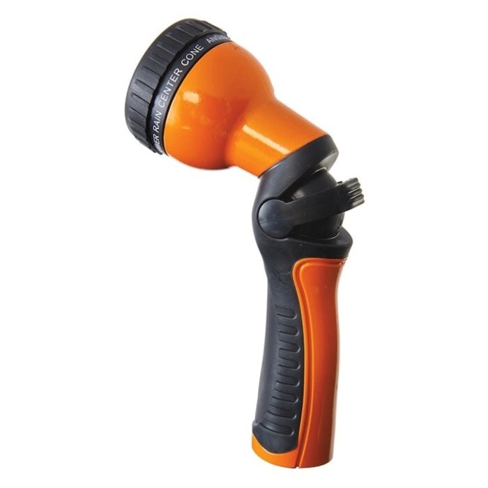 Dramm Revolution One Touch 9-Pattern Spray Nozzle Orange Carded