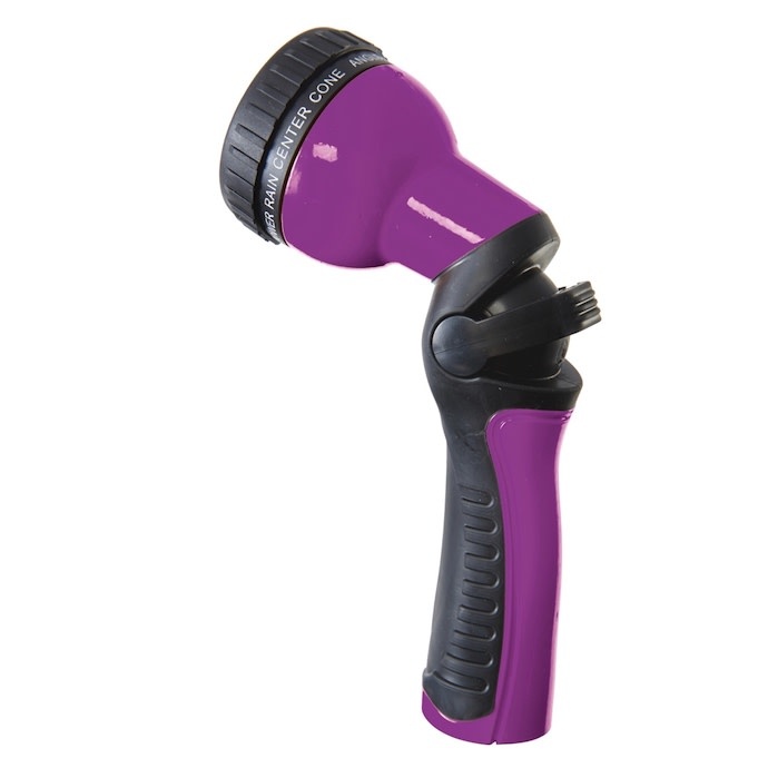 Dramm Revolution One Touch 9-Pattern Spray Nozzle Purple Carded