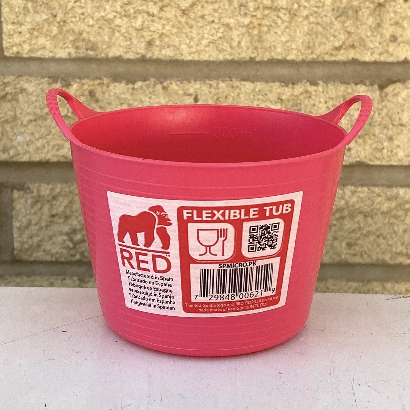 K99Miscellaneous Hardgoods 12.5oz/.37L Tubtrug Flexible Mini Microtub