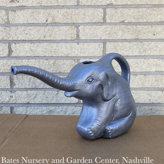 2 Qt Watering Can Elephant Gray Plastic Union