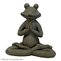 Statuary Yoga Frog 14hx14wx9d