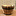 Pot Acacia Wood 16" Barrel Planter Sml 16x16x9.5