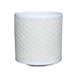 Pot Ariel Cylinder Diamond-like Texture Lrg 7x7.5 White/Cream