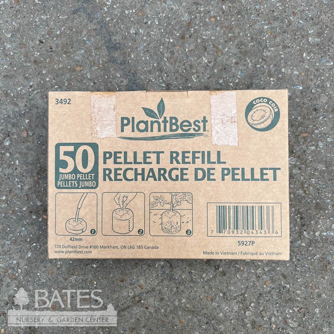 Coconut Coir Pellet Refills 50/pk PlantBest