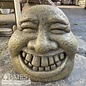 Statuary Laughing Garden Face 20x19